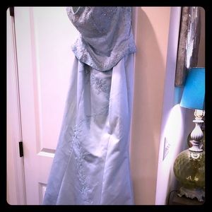 Blue PROM dress